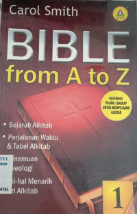 Image of Bible from a to z : referensi paling lengkap untuk mempelajari alkitab