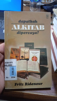 Image of Dapatkah alkitab di percaya
