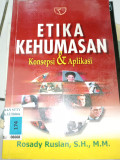 Etika Kehumasan Konsepsi dan aplikasi