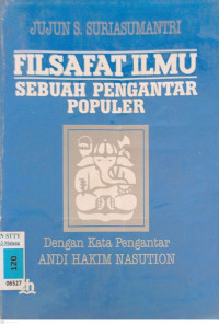 Image of Filsafat Ilmu Sebuah Pengantar Populer