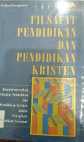 Filsafat pendidikan dan pendidikan kristen