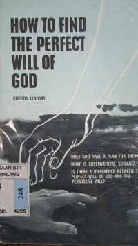 Image of how to find the perfect will of God