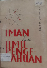 Image of Iman dan ilmu pengetahuan