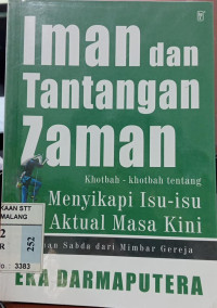 Image of Iman dan tantangan zaman
