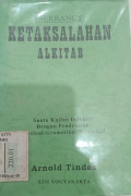 INERANCY
Ketidaksalahan Alkitab