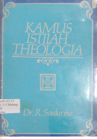 Image of Kamus istilah theologi