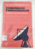 Komunikasi Pembangunan Pengenalan teori dan penerapannya