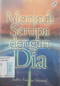 Image of Menjadi serupa dengan Dia