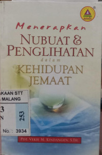 Image of Nubuat & penglihatan dalam kehidupan jemaat