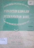PENUNTUN KE DALAM PERDJANDJIAN BARU