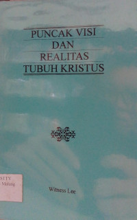 Image of Puncak Visi dan Realitas Tubuh Kristus