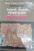 Sejarah singkat penafsiran alkitab