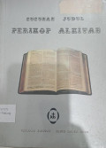 Susunan judul perikop alkitab