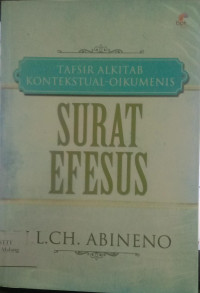 Image of Tafsir Alkitab Kontekstual-Oikumenis Surat Efesus
