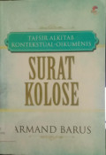 Tafsir Alkitab Kontekstual-Oikumenis Surat Kolose