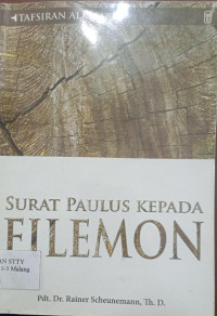 Image of TAFSIRAN ALKITAB
SSURAT PAULUS KEPADA FILEMON