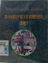 Image of Tempat- tempat spritual di Kabupaten Gianyar,Bali