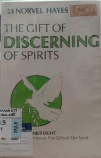 Image of The gift of discerning of spirits