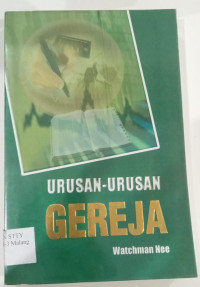 Image of Urusan-urusan Gereja